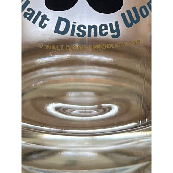 Walt Disney Attraction 5.5” Glass Mug Pirates of the Carribean and Mickey Mouse - Picture 4 of 4